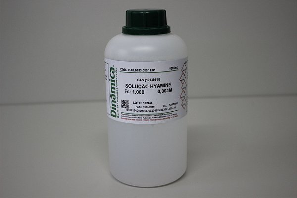 SOLUCAO HYAMINE 0,004M 1L