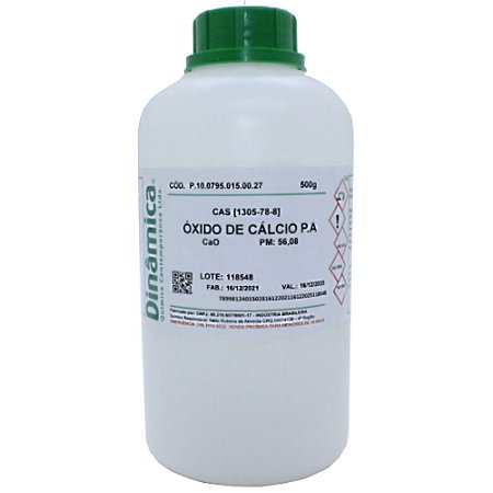 OXIDO DE CALCIO PA 500G *SSP*