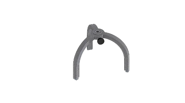 TRIPE PORTA EXTENSOMETRO CBR EM ALUMINIO