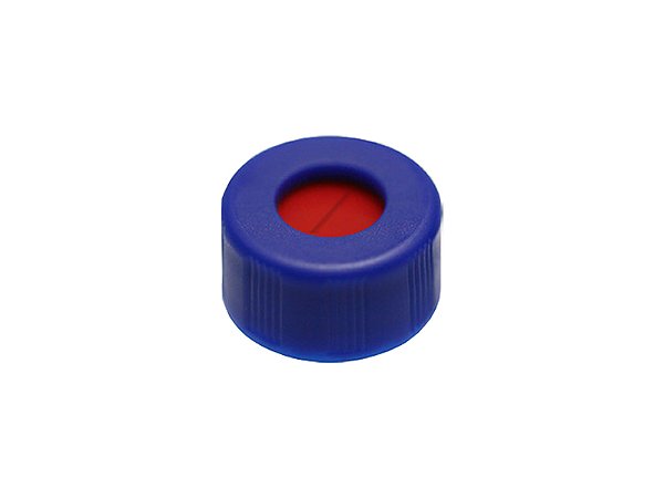 TAMPA PARA VIAL 1,5ML ROSCA 9MM COM SEPTO SILICONE/TEFLON CAIXA COM 100UN