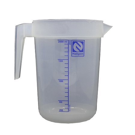 JARRA DE PLASTICO 2L (PP) GRADUADA