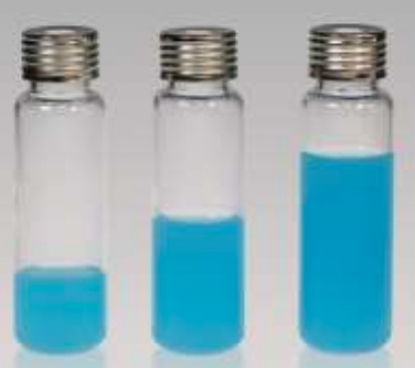 KIT VIAL DE PRECISAO 20ML INCOLOR TAMPA MAGNETICA ROSCA 18MM PTFE 100UN