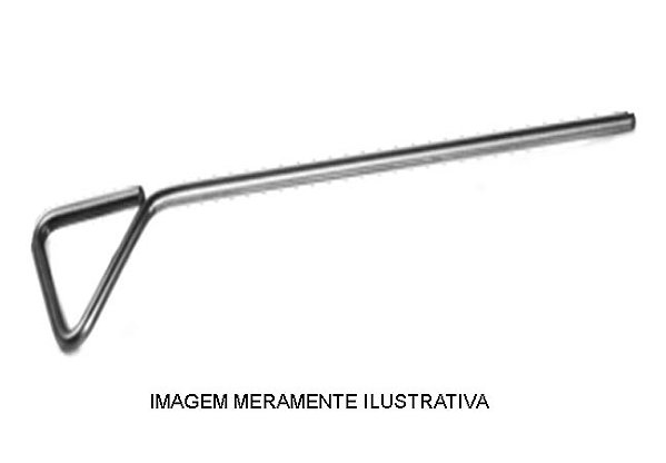 ALÇA DE DRIGALSKY CURVA EM ACO INOX