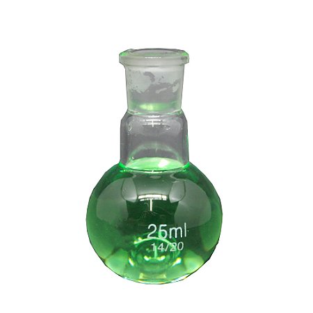 BALAO FUNDO CHATO COM JUNTA 14/20 25ML