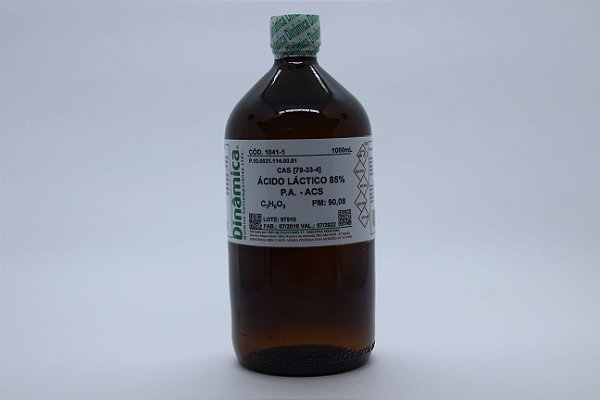 ACIDO LACTICO PA 85% 1L