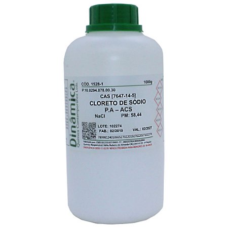 CLORETO DE SODIO PA ACS 1KG