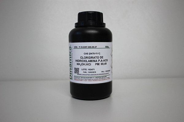 CLORIDRATO DE HIDROXILAMINA PA 500G *PF/SSP*