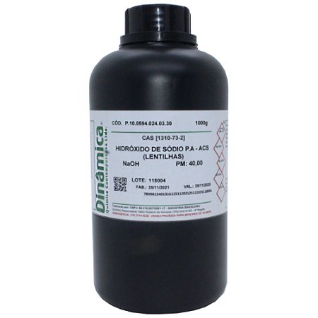 HIDROXIDO DE SODIO LENTILHAS PA ACS 1KG *SSP*