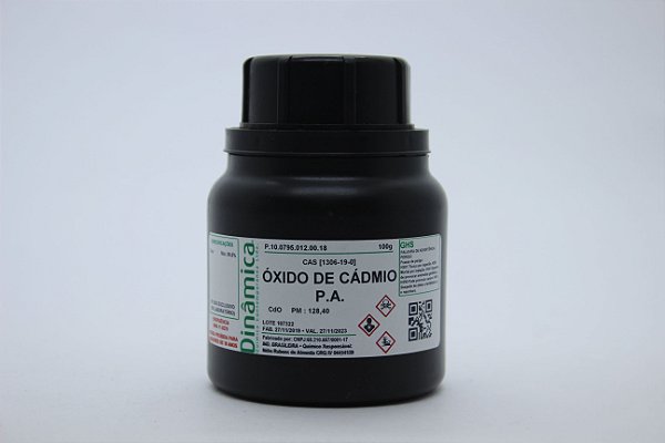 OXIDO DE CADMIO PA 100G