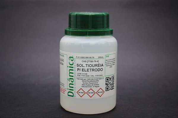 SOLUCAO TIOUREIA PARA ELETRODO 250ML