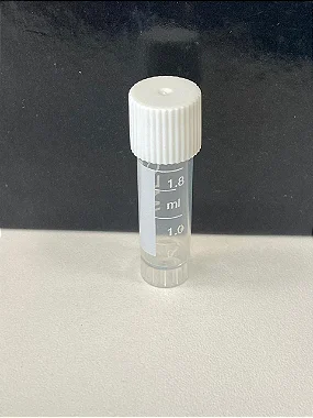 TUBO PARA CONGELAMENTO 1,5ML ROSCA EXTERNA SEM GRADUACAO 12X48MM COM TAMPA NEUTRA 1000UN