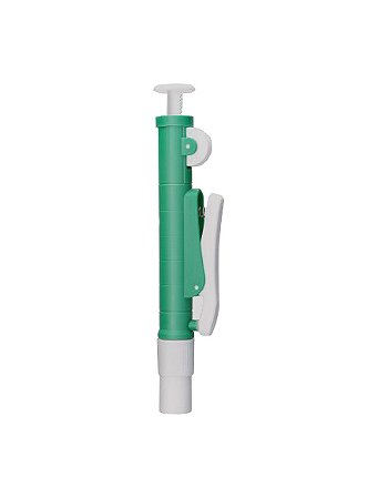 PIPETADOR MANUAL PIPUMP 10ML LEVO E (VERDE) DLAB
