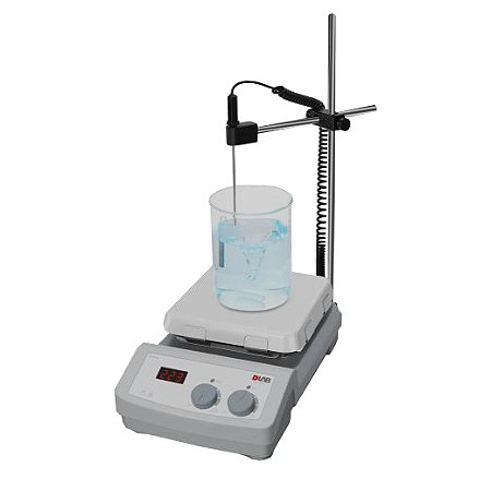 AGITADOR MAGNETICO COM AQUECIMENTO 220V DLAB MS7-H550-S