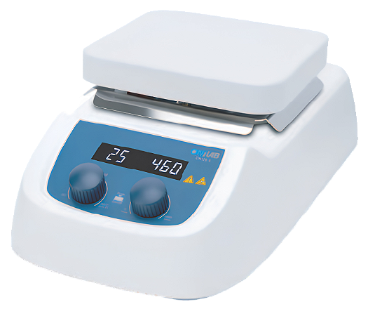 AGITADOR MAGNETICO COM AQUECIMENTO QUADRADO 5L 120°C 1500RPM 220V