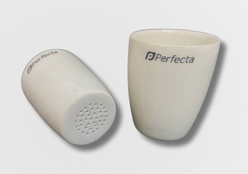 CADINHO GOOCH DE PORCELANA FORMA ALTA 55ML PERFECTA CX/6UN