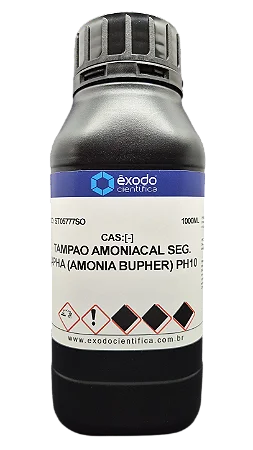 TAMPAO AMONIACAL SEG APHA DUREZA H2O (AMONIA BUPHER) PH10 1L