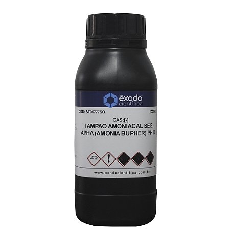 TAMPAO AMONIACAL SEG APHA DUREZA H2O (AMONIA BUPHER) PH10 1L