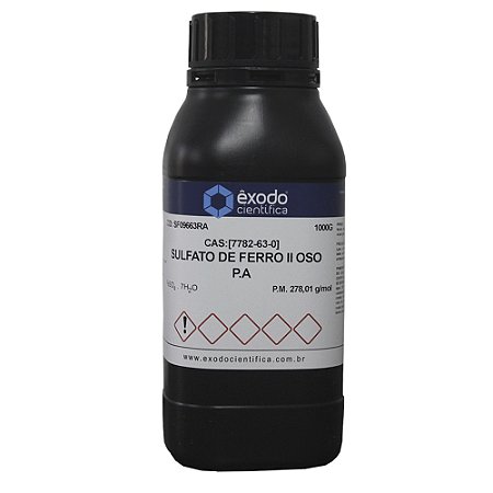 SULFATO DE FERRO II OSO 7H2O PA 1KG