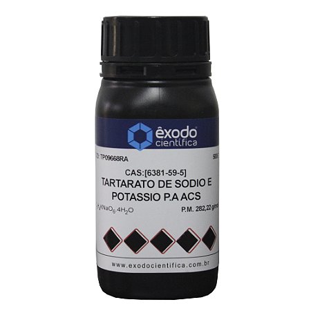 TARTARATO DE SODIO E POTASSIO 4H2O PA ACS 500G