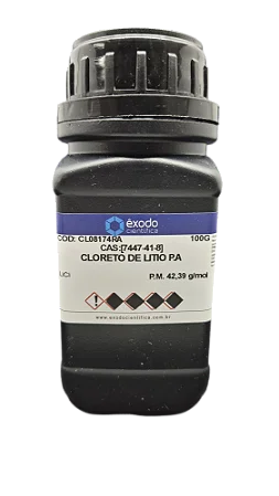 CLORETO DE LITIO PA 100G