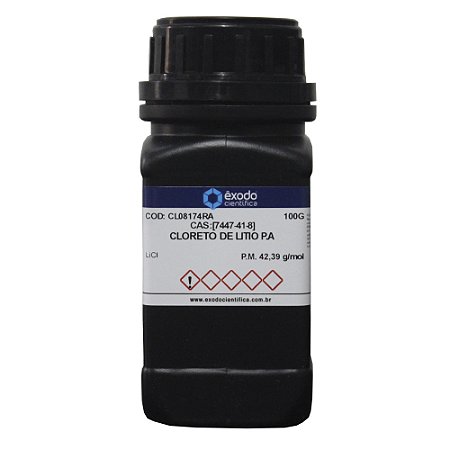 CLORETO DE LITIO PA 100G