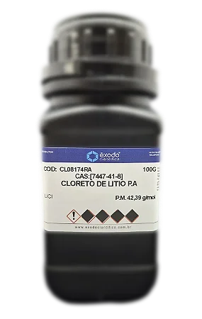 CLORETO DE LITIO PA 100G