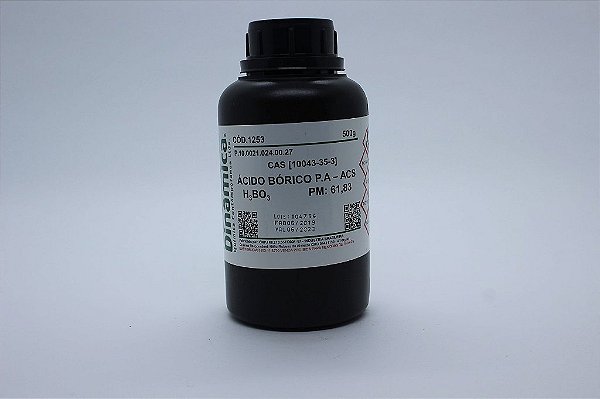 ACIDO BORICO PA 500G *PF/SSP*