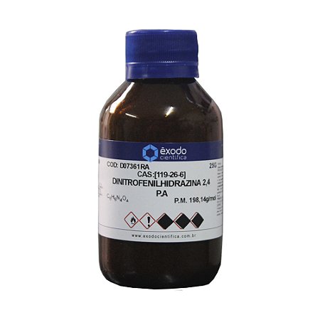 DINITROFENILHIDRAZINA 2,4 97-102% PA 25G