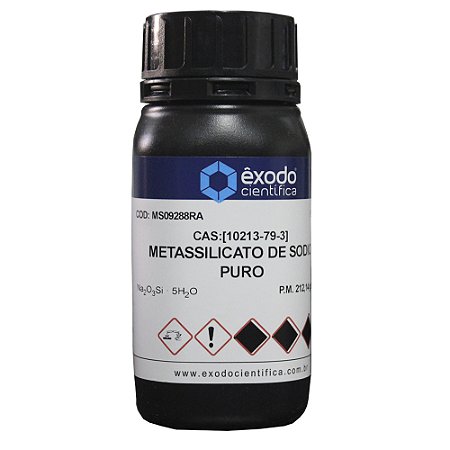 METASSILICATO DE SODIO PURO 5H2O 500G