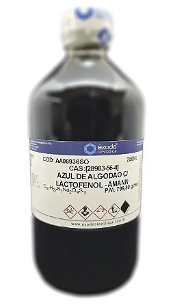 AZUL DE ALGODAO C/LACTOFENOL-AMANN 250ML