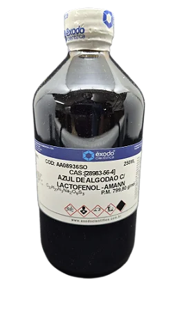 AZUL DE ALGODAO C/LACTOFENOL-AMANN 250ML
