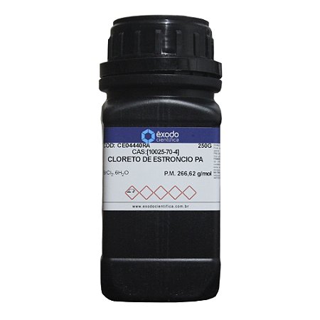CLORETO DE ESTRONCIO 6H2O PA 250G