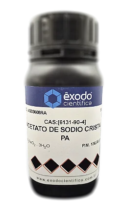 ACETATO DE SODIO 3H2O CRISTAL PA 500G