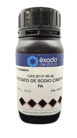 ACETATO DE SODIO 3H2O CRISTAL PA 500G