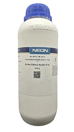 ACIDO CITRICO ANIDRO PA 1KG