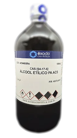 ALCOOL ETILICO 95% PA ACS 1L