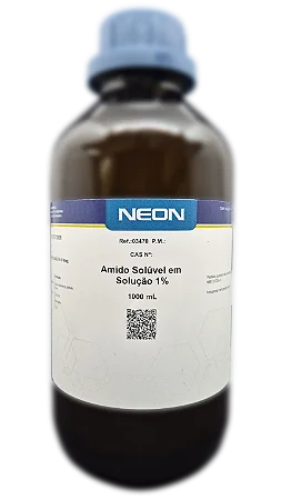 AMIDO SOLUVEL EM SOLUCAO 1% 1L