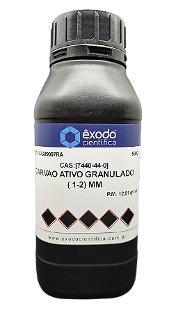 CARVAO ATIVO GRANULADO (1-2)MM 500G