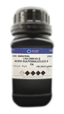 ACIDO SULFOSSALICILICO-5 (2H2O) PA 250G