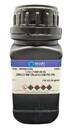 ZINCO METALICO EM PO PA 250G