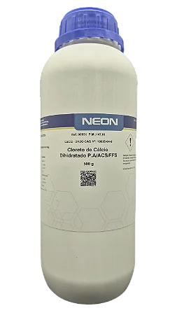CLORETO DE CALCIO DIHIDRATADO PA 500G CAS 10035-04-8