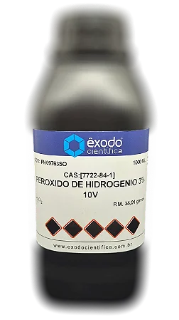 PEROXIDO DE HIDROGENIO 3% 10V. 1L *SSP*
