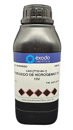 PEROXIDO DE HIDROGENIO 3% 10V. 1L *SSP*