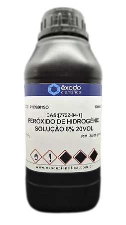 PEROXIDO DE HIDROGENIO 6% 20VOL. 1L *SSP*
