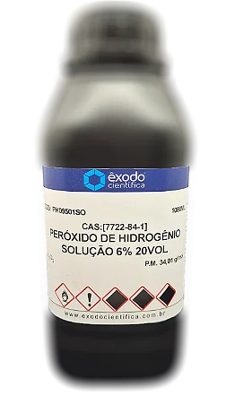 PEROXIDO DE HIDROGENIO 6% 20VOL. 1L *SSP*