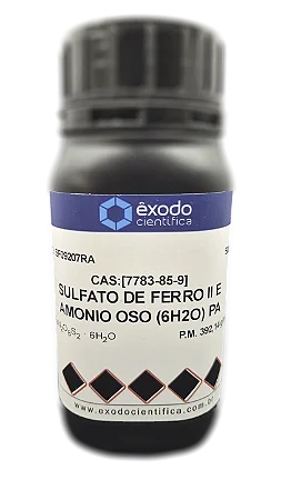 SULFATO DE FERRO II E AMONIO OSO (6H2O) PA 500G