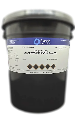 CLORETO DE SODIO PA ACS 5KG