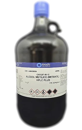 ALCOOL METILICO (METANOL) HPLC PLUS 4L *SSP*