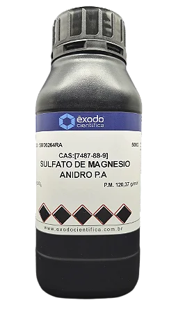 SULFATO DE MAGNESIO ANIDRO PA 500G