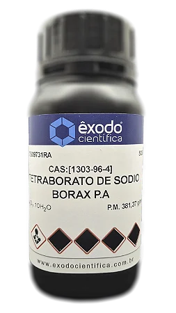 TETRABORATO DE SODIO 10H2O BORAX PA 500G